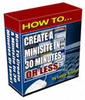 Thumbnail How to Create a Minisite in 30 Minutes or Less