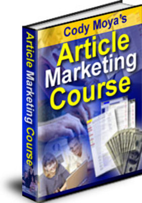 Product picture Article Marketing Course with MRR