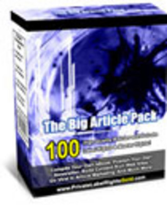 Product picture The Big Article Pack with PLR